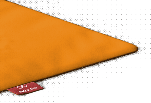 cellactiva plus Kissen Schutzhülle - Zimtorange